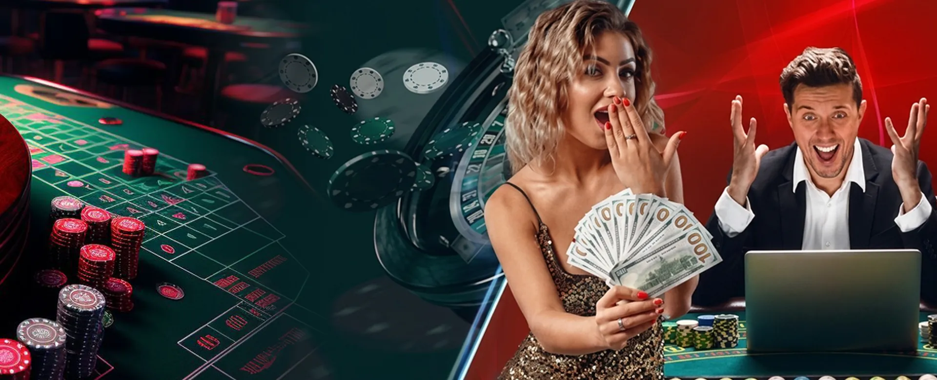 phjoy Casino Hero Image, featuring exciting casino games and golden accents